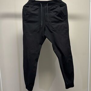 lululemon ABC joggers. Black men’s XS. Fit  more like a small.